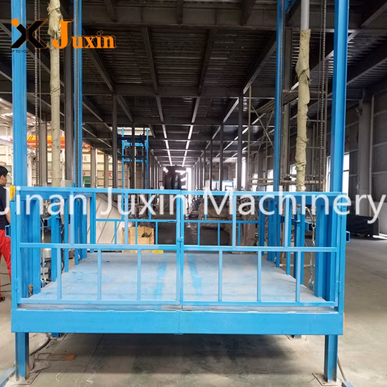 Tough Structure 3000 Kg Easy Installation Hydraulic Guide Rail Cargo Elevator/Goods Lifter Platform